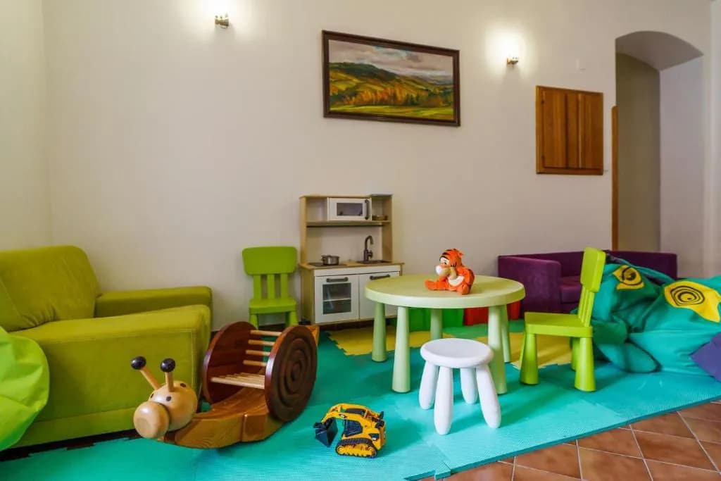 Dětský koutek v hotelu U Labutě